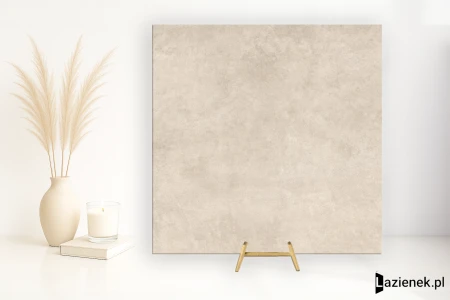 Emil Fabrika Sand jedwabista 100x100 - płytka imitująca beton