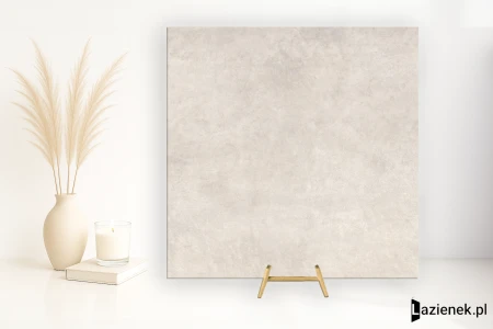 Emil Fabrika White jedwabista 100x100 - płytka imitująca beton
