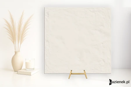 Emil Forme Bianco Assoluto jedwabista 80x80 - płytka imitująca terakotę
