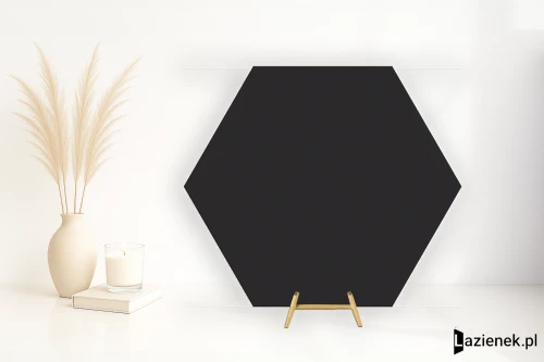 Przejdź do produktu Emil Sixty Nero Assoluto jedwabista R10 18.2x21 cm gr. 10 mm - płytka nierektyfikowana / EL86