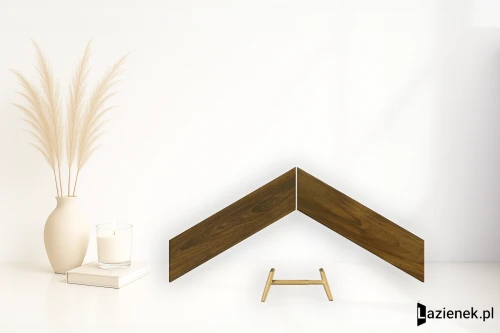 Przejdź do produktu Emil Sleek Wood Mohogany naturalna 11x54 cm gr. 9 mm - płytka nierektyfikowana / EFCZ