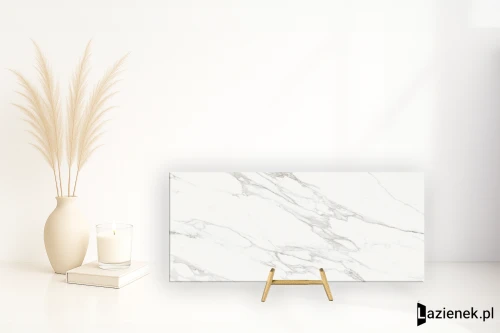 Przejdź do produktu Emil Tele Di Marmo Statuario Michelangelo wysoki połysk 120x278 cm gr. 7 mm - płytka rektyfikowana / EJP8