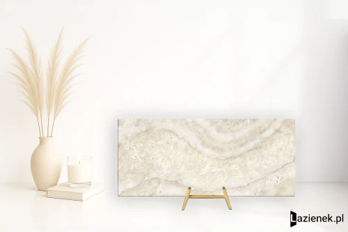 Przejdź do produktu Emil Tele Di Marmo Lumia Ivory Gioiello wysoki połysk 120x278 cm gr. 7 mm - płytka rektyfikowana / EN80