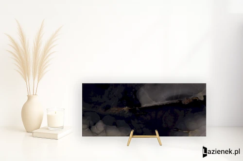Przejdź do produktu Emil Tele Di Marmo Onyx Onyx Black wysoki połysk 120x278 cm gr. 7 mm - płytka rektyfikowana / EKPF