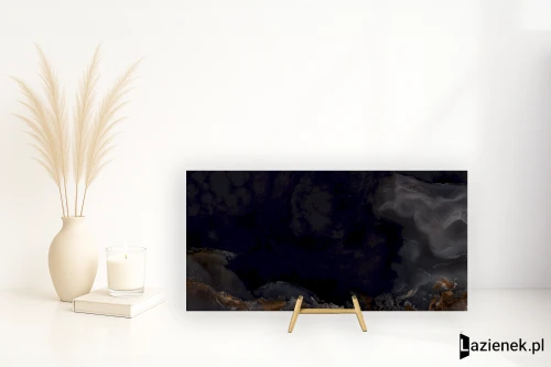 Przejdź do produktu Emil Tele Di Marmo Onyx Onyx Black jedwabista R10 30x60 cm gr. 10 mm - płytka rektyfikowana / EKTF