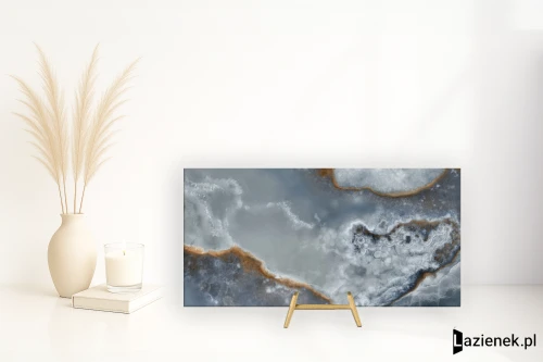 Przejdź do produktu Emil Tele Di Marmo Onyx Onyx Blue wysoki połysk 30x60 cm gr. 10 mm - płytka rektyfikowana / EKTX