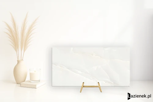 Przejdź do produktu Emil Tele Di Marmo Onyx Onyx Ivory wysoki połysk 60x120 cm gr. 10 mm - płytka rektyfikowana / EKTP