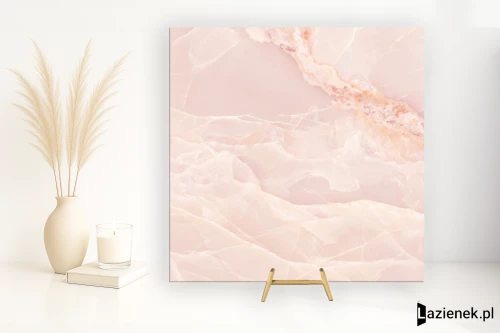 Przejdź do produktu Emil Tele Di Marmo Onyx Onyx Pink wysoki połysk 120x120 cm gr. 7 mm - płytka rektyfikowana / ELDL