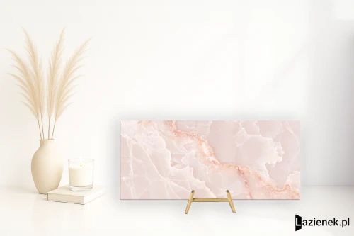 Przejdź do produktu Emil Tele Di Marmo Onyx Onyx Pink wysoki połysk 120x278 cm gr. 7 mm - płytka rektyfikowana / EKPG