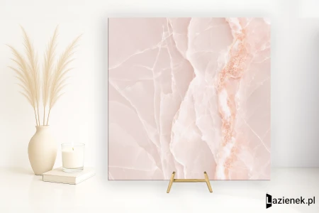 Emil Tele Di Marmo Onyx Onyx Pink wysoki 90x90 - płytka imitująca marmur