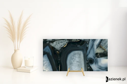 Przejdź do produktu Emil Tele Di Marmo Precious Agate Azure wysoki połysk 60x120 cm gr. 10 mm - płytka rektyfikowana / ELN4
