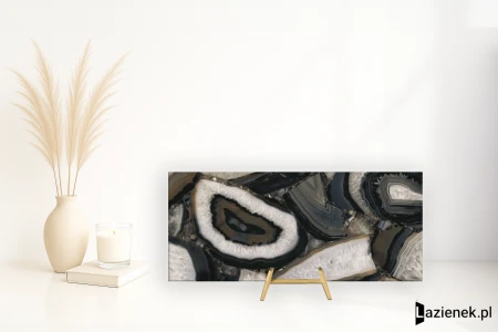 Emil Tele Di Marmo Precious Agate Black wysoki 120x278 - płytka imitująca marmur