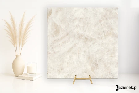 Emil Tele Di Marmo Precious Crystal Ambra naturalna 120x120 - płytka imitująca marmur