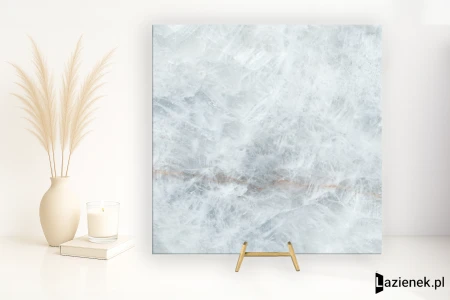 Emil Tele Di Marmo Precious Crystal Azure wysoki 120x120 - płytka imitująca marmur