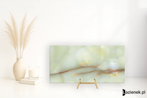 Przejdź do produktu Emil Tele Di Marmo Pure Onyx Onyx Giada wysoki połysk 60x120 cm gr. 9 mm - płytka rektyfikowana / EMMR