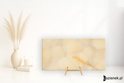 Przejdź do produktu Emil Tele Di Marmo Pure Onyx Onyx Miele wysoki połysk 60x120 cm gr. 9 mm - płytka rektyfikowana / EMMP
