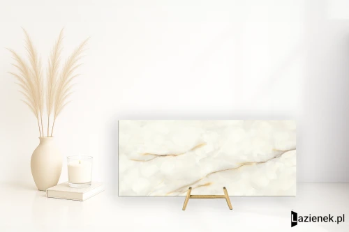 Przejdź do produktu Emil Tele Di Marmo Pure Onyx Onyx Perla wysoki połysk 120x278 cm gr. 7 mm - płytka rektyfikowana / EMFZ