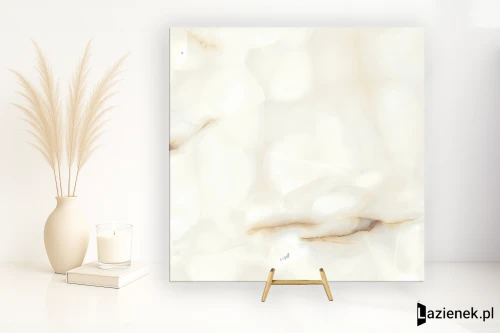 Przejdź do produktu Emil Tele Di Marmo Pure Onyx Onyx Perla naturalna 120x120 cm gr. 7 mm - płytka rektyfikowana / EMGF