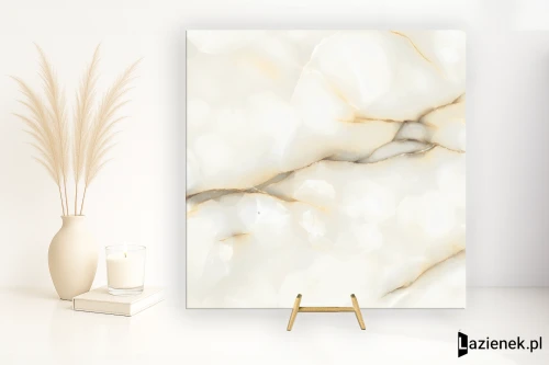 Przejdź do produktu Emil Tele Di Marmo Pure Onyx Onyx Perla naturalna 120x120 cm gr. 9 mm - płytka rektyfikowana / EMM1