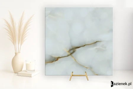 Emil Tele Di Marmo Pure Onyx Onyx Turchese wysoki 120x120 - płytka imitująca marmur