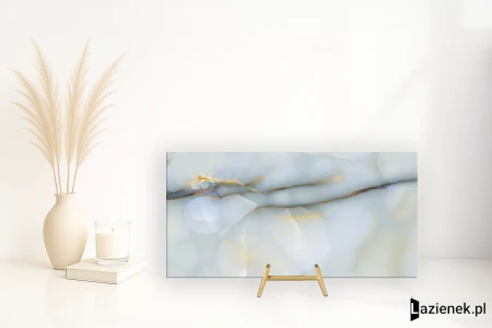 Emil Tele Di Marmo Pure Onyx Onyx Turchese jedwabista 60x120 - płytka imitująca marmur