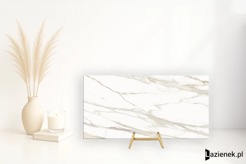 Przejdź do produktu Emil Tele Di Marmo Reloaded Calacatta Gold Canova wysoki połysk 60x120 cm gr. 10 mm - płytka rektyfikowana / E0E6