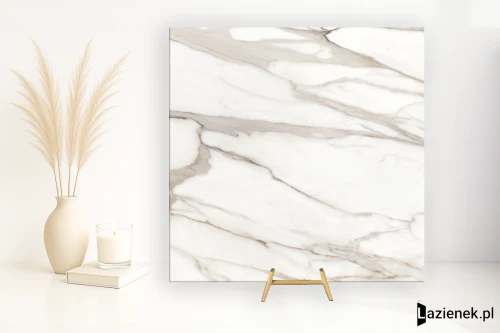 Przejdź do produktu Emil Tele Di Marmo Reloaded Calacatta Gold Canova wysoki połysk 90x90 cm gr. 10 mm - płytka rektyfikowana / E0EK