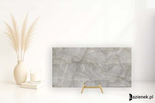 Przejdź do produktu Emil Tele Di Marmo Reloaded Onice Klimt wysoki połysk 60x120 cm gr. 10 mm - płytka rektyfikowana / E0E8