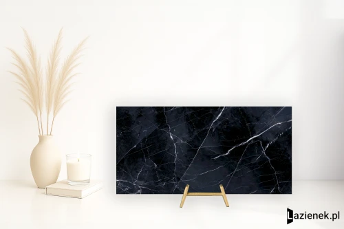 Przejdź do produktu Emil Tele Di Marmo Revolution Calacatta Black naturalna 60x120 cm gr. 10 mm - płytka rektyfikowana / EHC2