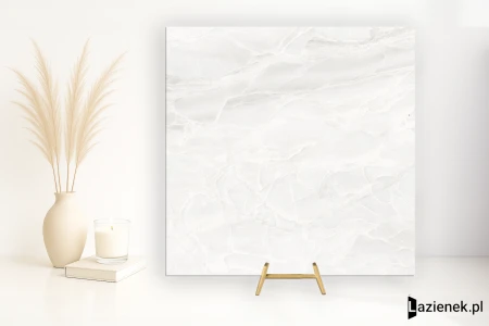 Emil Tele Di Marmo Selection White Paradise wysoki 90x90 - płytka imitująca marmur