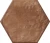 Emil Forme Terracotta naturalna 18.2x21 - płytka nierektyfikowana - płytka imitująca terakotę