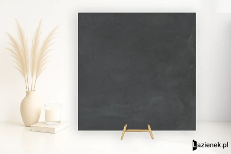 Ergon Pigmento Antracite jedwab 60x60 - płytka imitująca beton