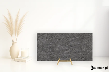 Ergon Stone Talk Dark walcowana naturalna 60x120 - płytka imitująca kamień