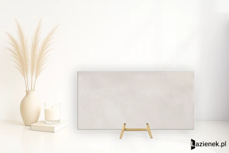 Ergon Tr3Nd Concrete White naturalna 60x120 - płytka drewnopodobna
