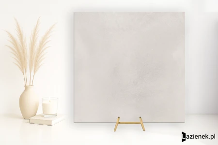Ergon Tr3Nd Concrete White naturalna 90x90 - płytka drewnopodobna