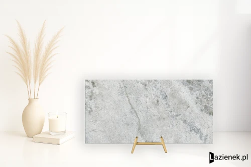 Przejdź do produktu Ariostea Ultra Crystal Grey wysoki połysk 37.5x75 cm gr. 6 mm - płytka rektyfikowana / UCR6L37608