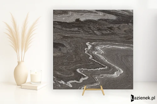 Przejdź do produktu Ariostea Ultra Graniti Silver Wave półpolerowana 75x75 cm gr. 6 mm - płytka rektyfikowana / UG6TP75717