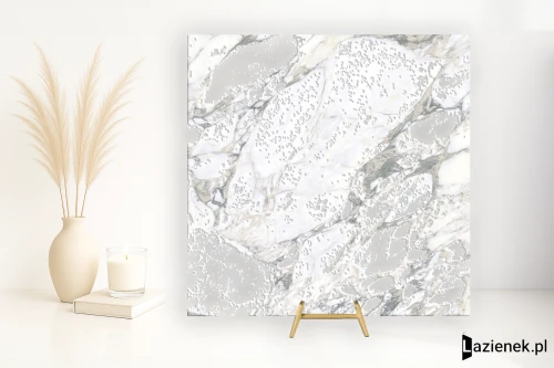 Przejdź do produktu Ariostea Ultra Marmi Arabescato Statuario satynowa 150x150 cm gr. 6 mm - płytka rektyfikowana / UM6S150479