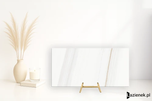 Przejdź do produktu Ariostea Ultra Marmi Bianco Covelano wysoki połysk 37.5x75 cm gr. 6 mm - płytka rektyfikowana / UM6L37480