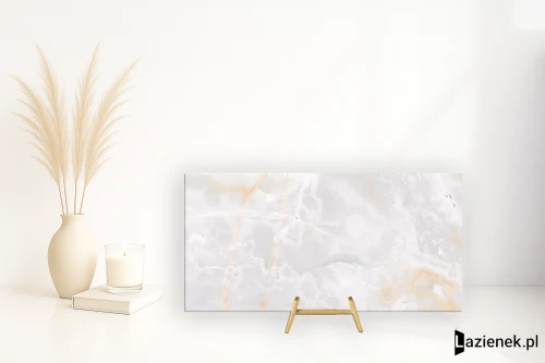 Przejdź do produktu Ariostea Ultra Onici Onice Grigio wysoki połysk 150x300 cm gr. 6 mm - płytka rektyfikowana / UO6L300411