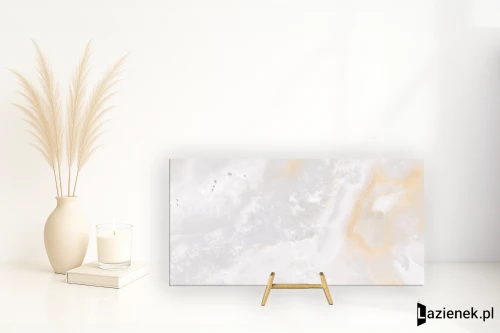 Przejdź do produktu Ariostea Ultra Onici Onice Grigio wysoki połysk 75x150 cm gr. 6 mm - płytka rektyfikowana / UO6L157411