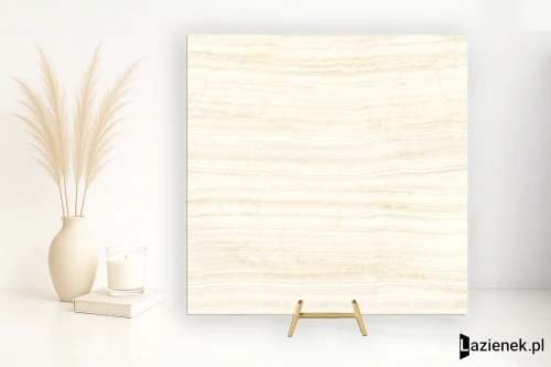 Przejdź do produktu Ariostea Ultra Onici Onice Ivory wysoki połysk 150x150 cm gr. 6 mm - płytka rektyfikowana / UO6L150556