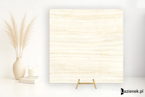 Przejdź do produktu Ariostea Ultra Onici Onice Ivory wysoki połysk 150x150 cm gr. 6 mm - płytka rektyfikowana / UO6L150556