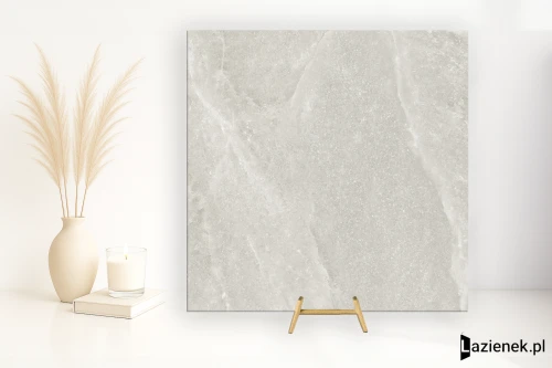 Przejdź do produktu Provenza Salt Stone Grey Ash naturalna 80x80 cm gr. 20 mm - płytka rektyfikowana / EM55