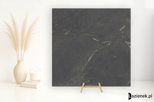 Przejdź do produktu Provenza Unique Intensity Black Purestone naturalna 60x60 cm gr. 9 mm - płytka rektyfikowana / EMKQ