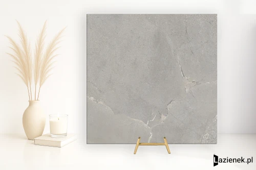 Przejdź do produktu Provenza Unique Intensity Grey Purestone naturalna 60x60 cm gr. 9 mm - płytka rektyfikowana / EMKR