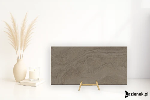Przejdź do produktu Provenza Unique Travertine Chocolate Minimal naturalna 30x60 cm gr. 10 mm - płytka rektyfikowana / EJSY