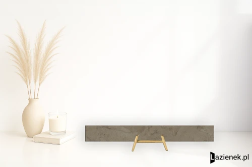 Przejdź do produktu Provenza Unique Travertine Chocolate Minimal naturalna 7.5x60 cm gr. 10 mm - płytka rektyfikowana / EJT0