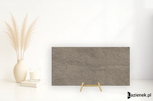 Przejdź do produktu Provenza Unique Travertine Chocolate Ruled naturalna 60x120 cm gr. 10 mm - płytka rektyfikowana / EJT2