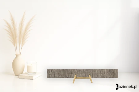 Provenza Unique Travertine Chocolate Ruled naturalna 7.5x60 - płytka imitująca kamień
